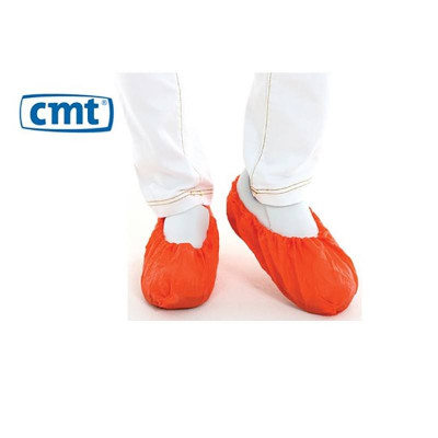 CMT PE Shoe Cover, Rot, 360x150mm 40 Mikron, aufgerauht 2000