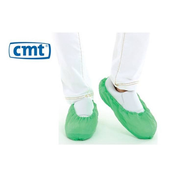 CMT CPE Schoenovertrek, Groen, 360x150mm 40micron, Geruwd 2000