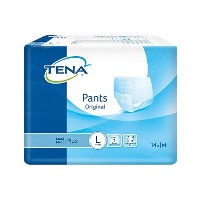 TENA Pants Original Plus Large 14 pieces