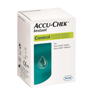 Solución de control instantáneo Accu-Chek 2 x 2,5 ml