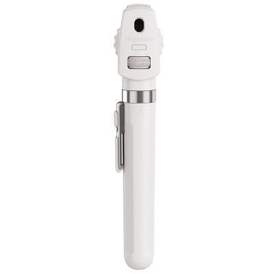 Tasku-LED-oftalmoskooppi, valkoinen
