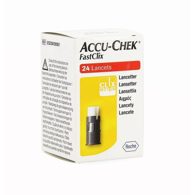 Accu-Chek Fastclix lancets 24 pieces