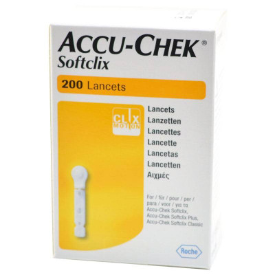 Accu-Chek Softclix 2 Lancetas 200 piezas