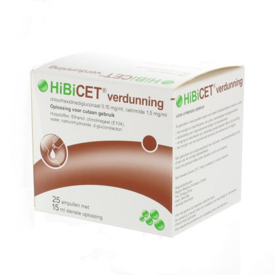 Hibicet Bottlepack 25 x 15 ml