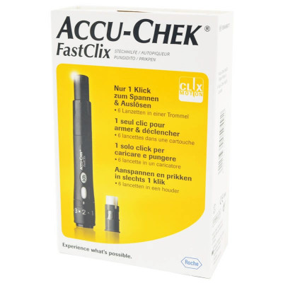 Accu-Chek Fastclix fingerprikkerenhed