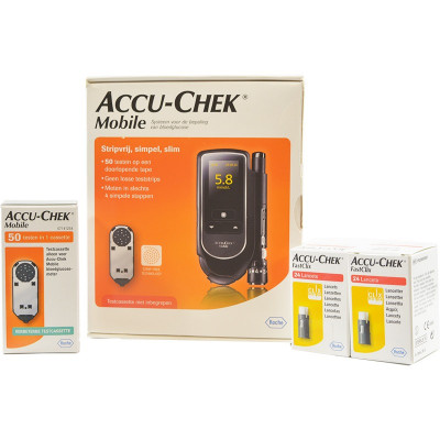 Pack de démarrage pour lecteur de glycémie mobile Accu-Chek PLUS