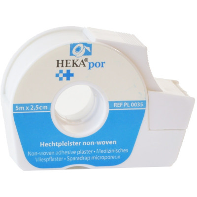 HekaPor Dispenser Hechtpleister 500 x 2,5 cm -
