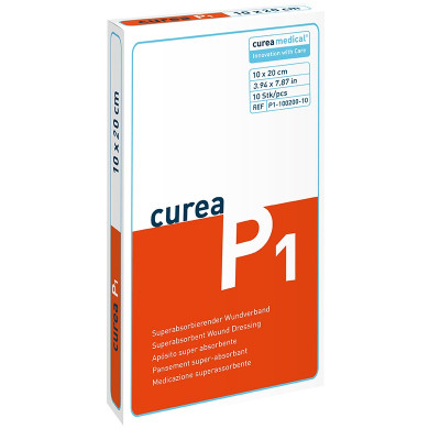 Curea P1 SuperCore wondverband 10 x 20 cm steriel 10St. -