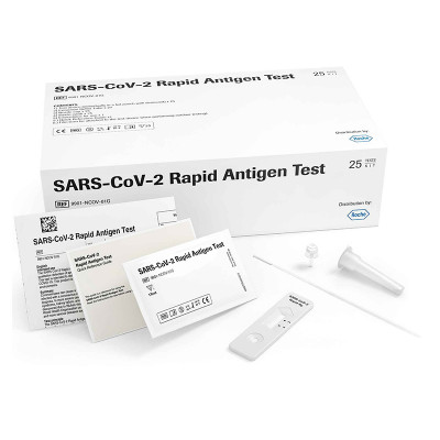 Roche SARS-CoV-2 Test rapido dell'antigene nasale 25 pz
