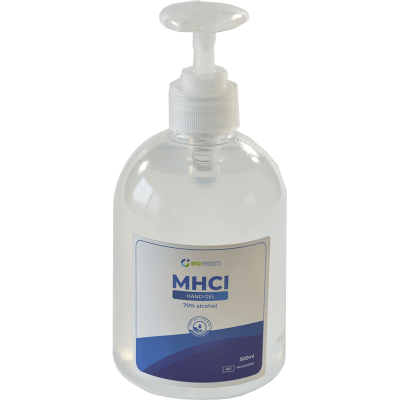 MHCI Handgel 70% alkohol 500 ml inkl. Pump