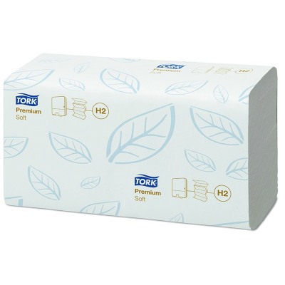 Tork Premium towel i-fold 2Lgs white, 21x34 cm pack of 2310