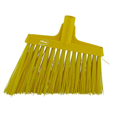 Vikan Hygiene 2914-6 corner broom, yellow hard long oblique