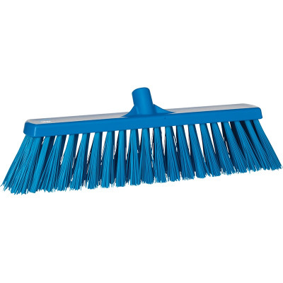 Vikan Hygiene 2920-3 bezem 47cm, blauw harde vezels, 530mm