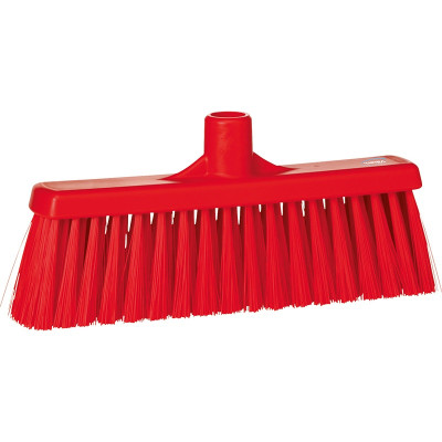 Vikan Hygiene 3166-4 sweeper with straight neck, medium fibers