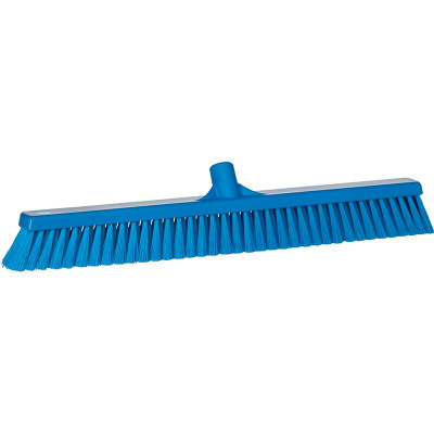 Vikan Hygiene 3199-3 veger blauw, zachte vezels 610mm