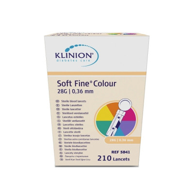 Klinion Lancets 28 G 210 sztuk