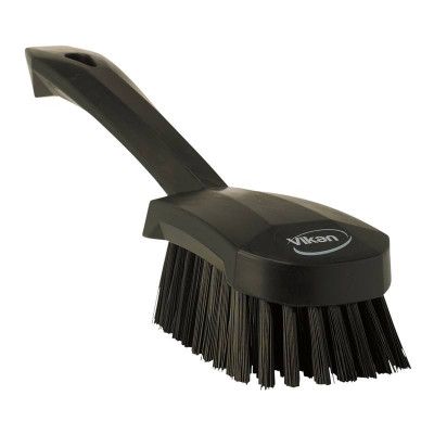 Vikan Hygiene 4192-9 afwasborstel groot zwart, harde vezels, 270mm