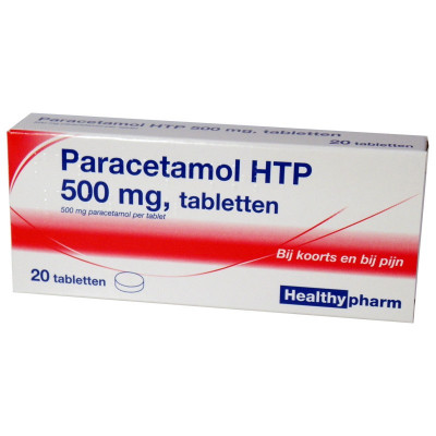 Paracetamol 500mg 20 tabletten