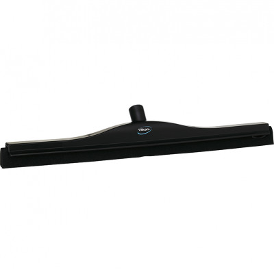Vikan 7754-9 klassieke vloertrekker 60cm zwart, vaste nek, zwarte cassette 