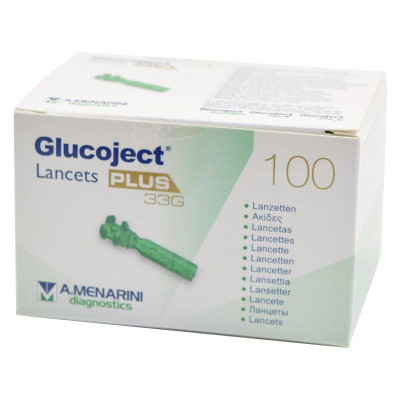 Glucoject 100 lancets