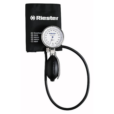Dvojhadicový merač krvného tlaku Riester Precisa N z hliníka