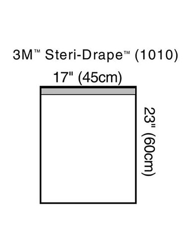 3M Steri-Drape 1010 Groot afdeklaken met kleefstrip 10 Stuks