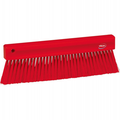 Vikan Hygiene 4582-4 poederveger, rood zachte vezels, 300mm