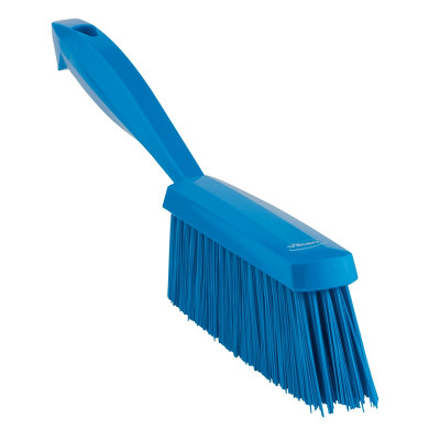Vikan Hygiene 4589-3 handveger, blauw medium vezels, 330mm
